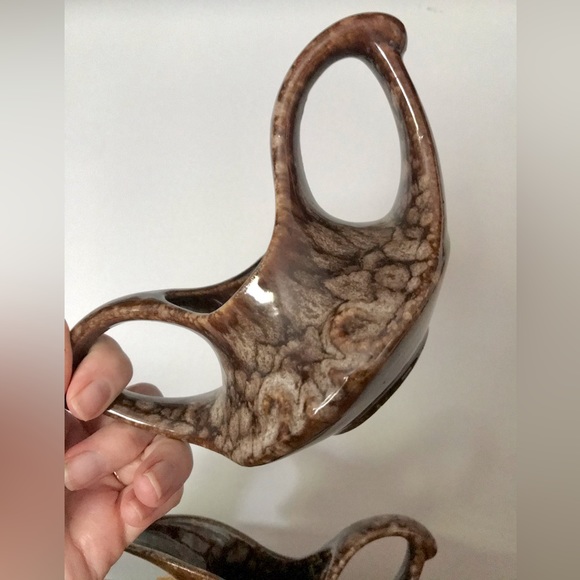 Mid century Beauceware pottery creamer and sugar set 🤎 - Picture 8 of 9